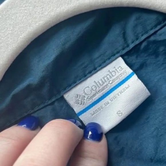 Columbia Jacket Womens Dark Blue Cargo Size SMALL - Picture 2 of 2